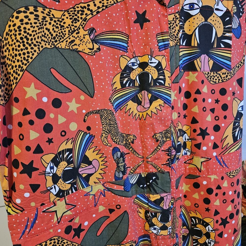 NOOWORKS TIGER PRIDE SHORT ROMPER, SZ XL - Picture 2 of 10